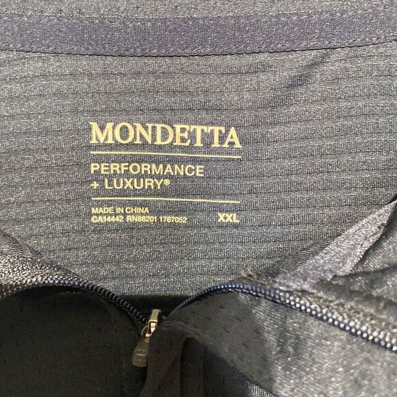 Mondetta Women's Gray Quarter Zip Raglan Long Sleeve Sweatshirt Size XXL - Picture 8 of 12